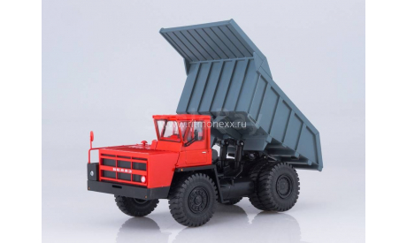 Карьерный самосвал БЕЛАЗ-7540 (красно-серый), масштабная модель, Наш Автопром, 1:43, 1/43