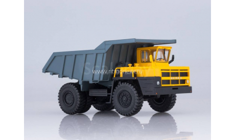 Карьерный самосвал БЕЛАЗ-7540 (жёлто-серый), масштабная модель, Наш Автопром, 1:43, 1/43