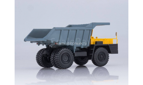 Карьерный самосвал БЕЛАЗ-7540 (жёлто-серый), масштабная модель, Наш Автопром, 1:43, 1/43