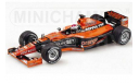 F1 Болид Формулы 1 - Arrows Supertec A21 Pedro De La Rosa, масштабная модель, 1:43, 1/43, Minichamps