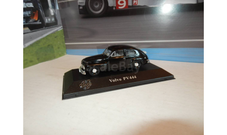 С РУБЛЯ!!! - Volvo PV444 чёрная, масштабная модель, Atlas, 1:43, 1/43