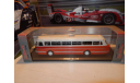 С РУБЛЯ!!! - автобус IKARUS-55 (Икарус 55) красный, масштабная модель, Classicbus, 1:43, 1/43