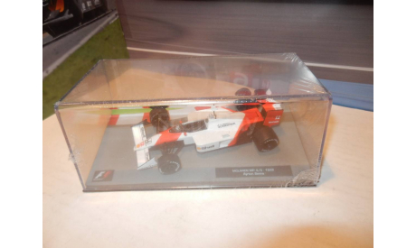 F1 Болид Формулы 1 - McLaren Honda MP 4/4 - Ayrton Senna, масштабная модель, 1:43, 1/43