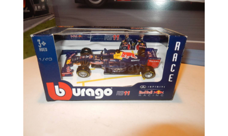 С РУБЛЯ!!! - RED BULL INFINITI RB11 #26, масштабная модель, 1:43, 1/43, Bburago