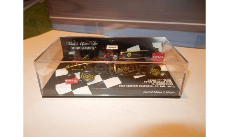 F1 Болид Формулы 1 - Lotus Renault R30 Kimi Raikkonen, масштабная модель, Minichamps, 1:43, 1/43