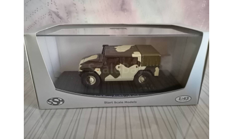 Горький Тигр ( камуфляж ) пикап дубль кабина., масштабная модель, ГАЗ, Start Scale Models (SSM), scale43