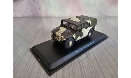 Горький Тигр ( камуфляж ) пикап дубль кабина., масштабная модель, ГАЗ, Start Scale Models (SSM), scale43