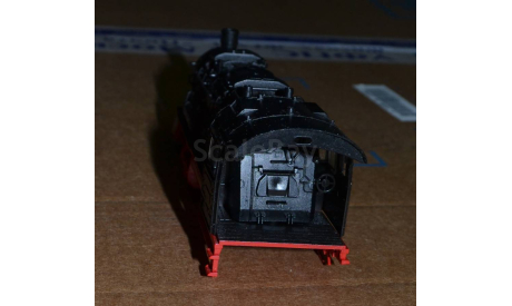 Котел с будкой от паровоза .(2), железнодорожная модель, scale87