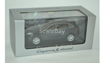 Porsche Cayenne S diesel dark blue, масштабная модель, scale43