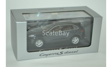 Porsche Cayenne S diesel dark blue, масштабная модель, scale43