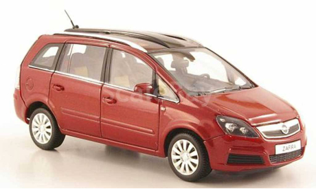 Opel Zafira, масштабная модель, scale43