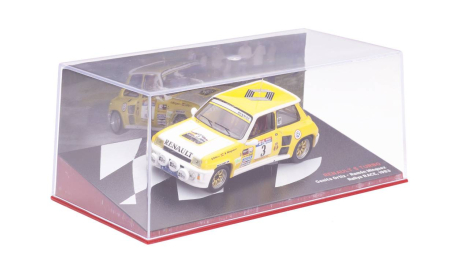 Renault 5 Turbo 1983 Genito Ortiz - Ramón Mínguez #3  sport, масштабная модель, Altaya, scale43