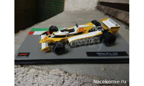 Formula 1 № 41 - Renault RS10 - Жан-Пьер Жабуй (1979), журнальная серия масштабных моделей, scale43