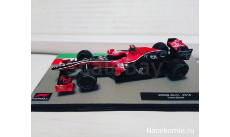 Formula 1 №49 - Virgin VR-01 - Тимо Глок (2010), журнальная серия масштабных моделей, scale43