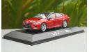 Toyota 8th CAMRY 2018 red, масштабная модель, scale43