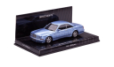 Bentley Continental T 1996 голубой металлик, масштабная модель, Minichamps, scale43