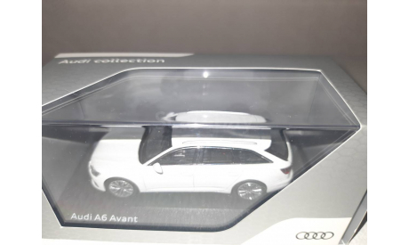 Audi A6 Avant 2018  White, масштабная модель, scale43