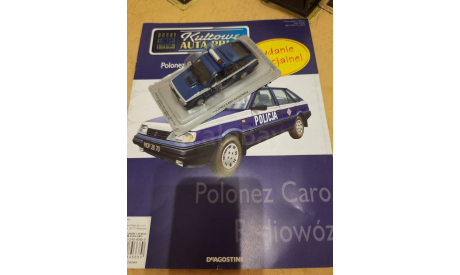 Polonez Caro Radiowoz  (Kultowe Auta), журнальная серия Kultowe Auta PRL-u (Польша), scale43