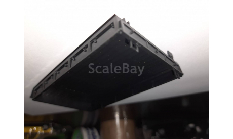 тент + кузов кит краз-255-260 6х6 авд ссм, сборная модель автомобиля, scale43