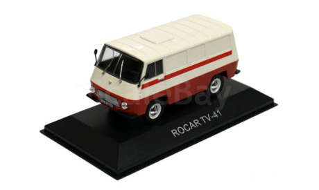 Автолегенды СССР и Соцстран №180 ROCAR-TV41, масштабная модель, scale43