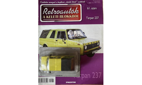 TARPAN 237 4X4 DeA Hungary, журнальная серия Kultowe Auta PRL-u (Польша), scale43