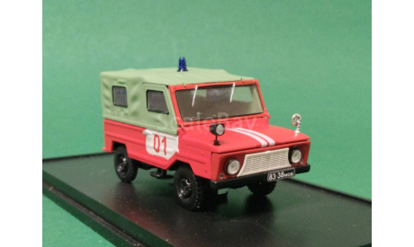 ЛуАЗ-969М ’Волынь’  пожарная охрана, масштабная модель, scale43