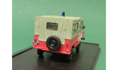 ЛуАЗ-969М ’Волынь’  пожарная охрана, масштабная модель, scale43