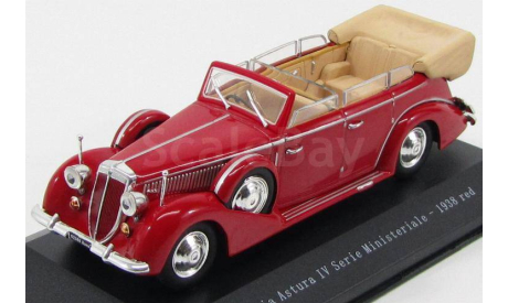 Lancia Astura IV Serie Ministeriale 1938 red, масштабная модель, Starline, scale43