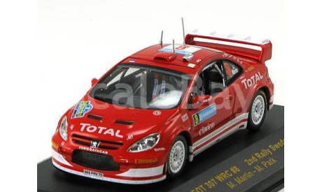 Peugeot 307 WRC No.8, Rally Schweden Martin/Park 2005 sport, масштабная модель, IXO Rally (серии RAC, RAM), scale43