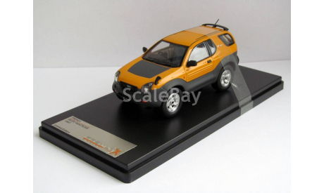 Isuzu VehiCROSS 1997 жёлтый PremiumX, масштабная модель, Premium Classixxs, scale43