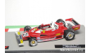 Formula 1 №11 - Ferrari 312 T2 Жиль Вильнёв (1977), журнальная серия масштабных моделей, scale43