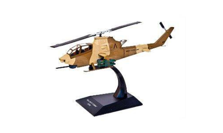 Модель Вертолета bell AH-1F ’cobra’1:72, журнальная серия масштабных моделей, scale72
