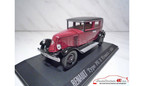 Renault Type PG2 Vivasix (1928), масштабная модель, Norev, scale43