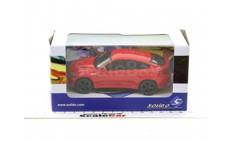 BMW X6 2006 красный, масштабная модель, Solido, scale43