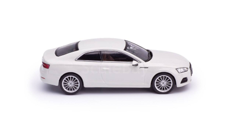 Audi A5 coupe 2016 Glacier white, масштабная модель, Spark, scale43