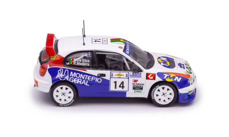 Toyota Corolla WRC Madeira #14 Rally Acropolis 1998 sport, масштабная модель, Altaya, scale43