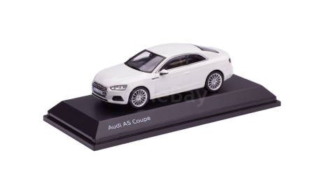 Audi A5 coupe 2016 Glacier white, масштабная модель, Spark, scale43