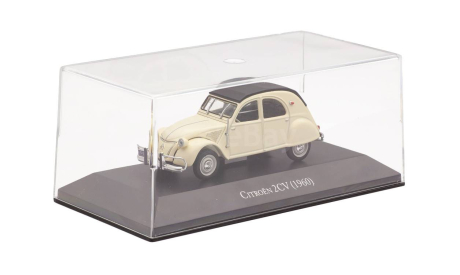 Citroen 2CV 1960 бежевый, масштабная модель, Atlas, scale43, Citroën