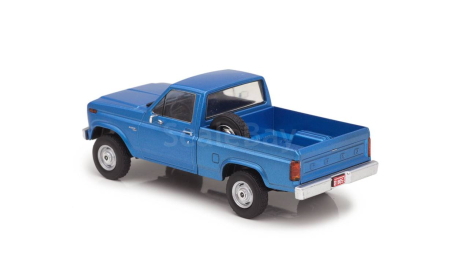 Ford F-100 1982 пикап синий, масштабная модель, scale43