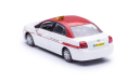 Toyota Avensis 2003 Eindhoven Taxi Такси, белый с красным, масштабная модель, scale43