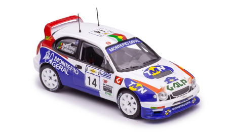 Toyota Corolla WRC Madeira #14 Rally Acropolis 1998 sport, масштабная модель, Altaya, scale43
