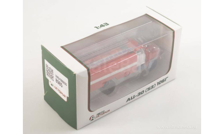 АЦ-30 (газ-53) 106Г, масштабная модель, Автоистория (АИСТ), scale43