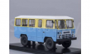 Армейский автобус АПП-66, жёлто-синий  ssm, масштабная модель, 1:43, 1/43