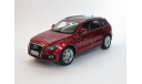 Audi Q5, Red 2010 1:18, масштабная модель, scale18