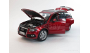 Audi Q5, Red 2010 1:18, масштабная модель, scale18