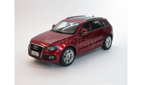 Audi Q5, Red 2010 1:18, масштабная модель, scale18