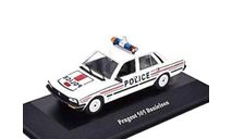 Peugeot 505 Police, масштабная модель, scale43