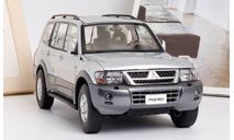 Mitsubishi Pajero V73 silver 1:18, масштабная модель, scale18
