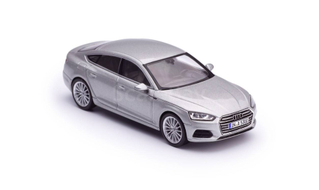 Audi A5 Sportback 2017 Floret Silver, масштабная модель, Spark, scale43