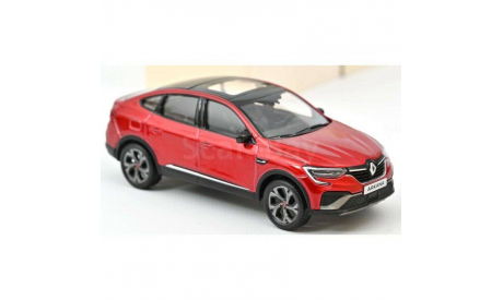 Renault Arkana RS Line 2021 красный, масштабная модель, scale43
